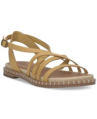Lucky Brand Women's Kielly Strappy Whipstitch Flat Sandals