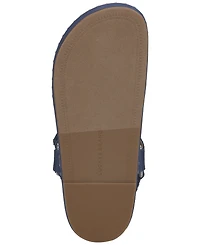 Lucky Brand Women's Ullaniah Whipstitch Footbed Flat Sandals