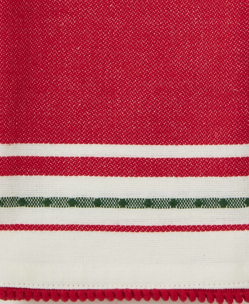 Design Imports Assorted Scandinavian Snowflakes Dishtowel, Set of 3