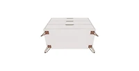 Slickblue Modern Scandinavian Style Bedroom 3-Drawer Dresser