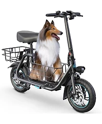 Urbanmax C1/C1 Pro Electric Scooter with Seat, 450W Powerful Motor up to 20/25 Miles Range, Foldable Electric Scooter for Adults Max Speed 15.5/18.6 M