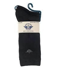 Dockers Men's Performance Socks - 3 and 6 -Pairs Athletic Dress Crew