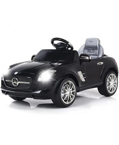 Mercedes Benz Sls R/C MP3 kids Ride On Car Electric Battery Toy
