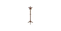 Solid Wood Coat Rack Stand – Traditional Hall Tree with Multiple Hooks for Entryway or Bedroom
