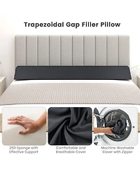 Gouun Bed Wedge Pillow with Storage Bag-Queen Size