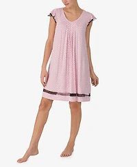 Ellen Tracy Yours to Love Short Sleeve Nightgown