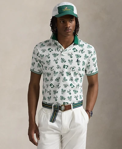 Polo Ralph Lauren Men's Classic-Fit Print Mesh Shirt