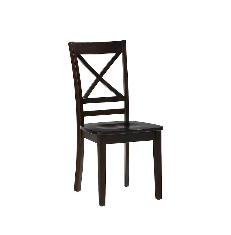 Jofran Simplicity Solid Wood Classic Cross-Back Dining Chair (Set of 2)