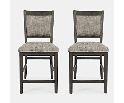 Jofran Altamonte Contemporary Upholstered Counter Stool (Set of 2)