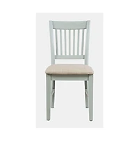 Jofran Craftsman Slat-Back Upholstered Desk Chair