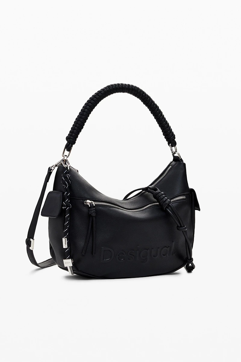 Desigual Women's Oval bag with 3D logo