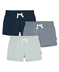 Gerber Toddler Boys Knit Shorts, 3-Pack
