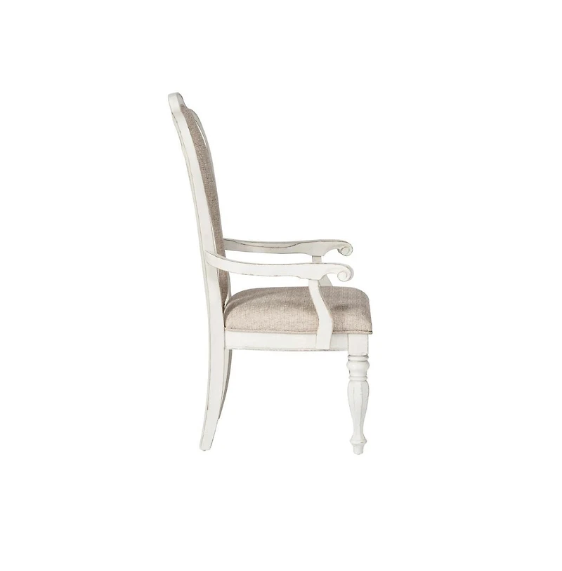 Liberty Furniture Splat Back Upholstered Arm Chair (Rta)