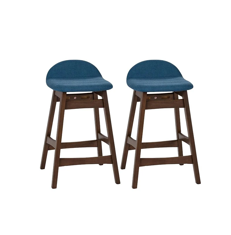 Liberty Furniture 24 Inch Counter Chair - Blue (Rta)-Set of 2