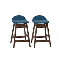 Liberty Furniture 24 Inch Counter Chair - Blue (Rta)-Set of 2