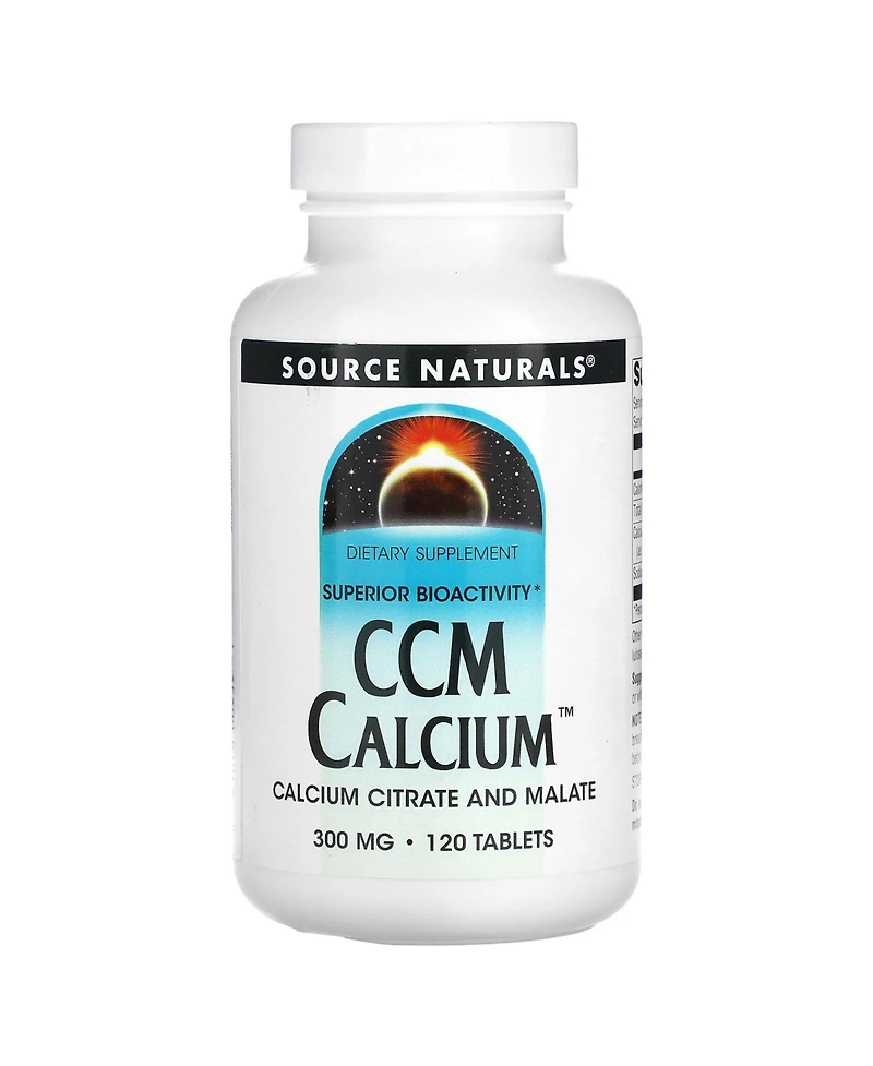 Source Naturals Ccm Calcium 300 mg