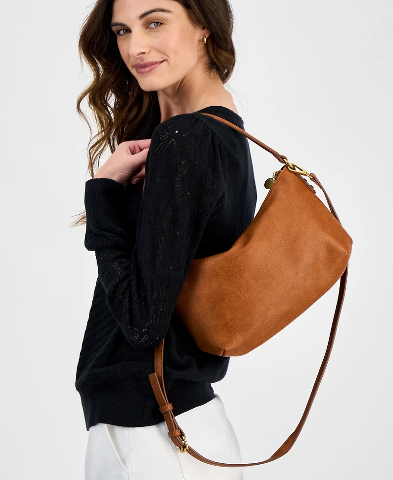 Style & Co Medium Zippered Shoulder Bag, Exclusively at Macy's