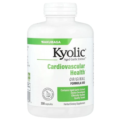 Kyolic Aged Garlic Extract Cardiovascular Health Original Formula 100