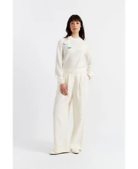 Chinti & Parker Women's Merino Wool Sailors Knot Sweater