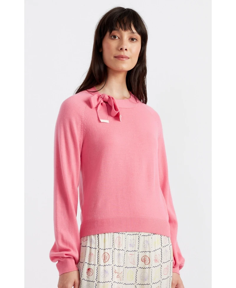 Chinti & Parker Women's Merino Wool Sailors Knot Sweater