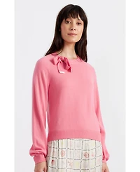 Chinti & Parker Women's Merino Wool Sailors Knot Sweater