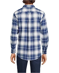 Lands' End Men's Traditional Fit Flagship Flannel Shirt