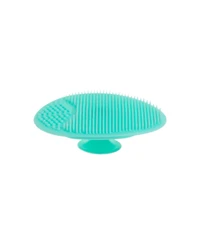 Sperric Toddler Hair Brush and Comb Set for Newborn – Wooden with Soft Goat Bristle, Cradle Cap Newborns Girls, Blue