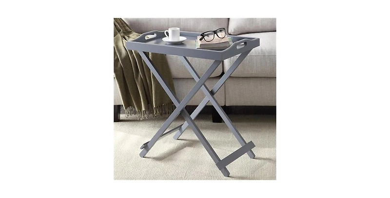 Portable Folding Snack Table – Lightweight Tv Tray for Bed, Sofa, or Living Room Use