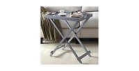Portable Folding Snack Table – Lightweight Tv Tray for Bed, Sofa, or Living Room Use