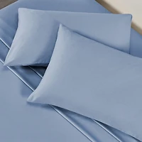 King Pillowcases - 100% Cotton, Set of 2 Soft & Cooling Sateen Weave Cases, Perfect Fit for Pillows by California Design Den