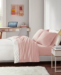 Intelligent Design Jersey-Knit Cotton Blend -Pc. Sheet Set