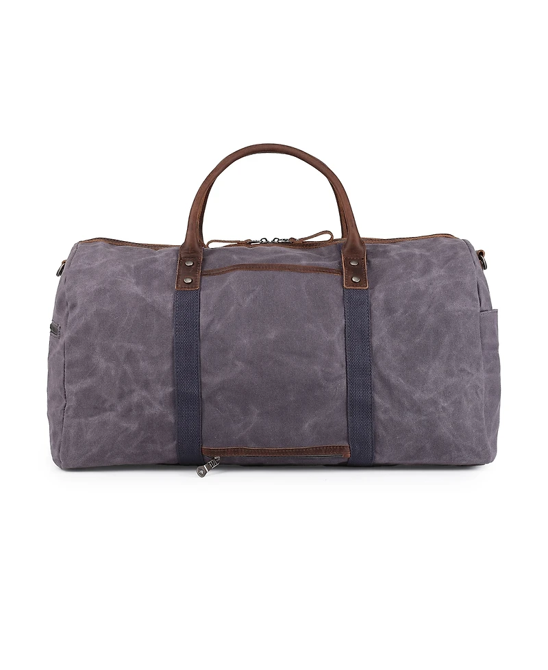 Tsd Brand Hillside Bee-Wax Canvas Duffel Bag