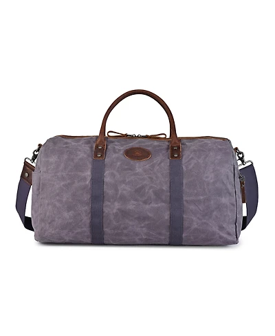 Tsd Brand Hillside Bee-Wax Canvas Duffel Bag