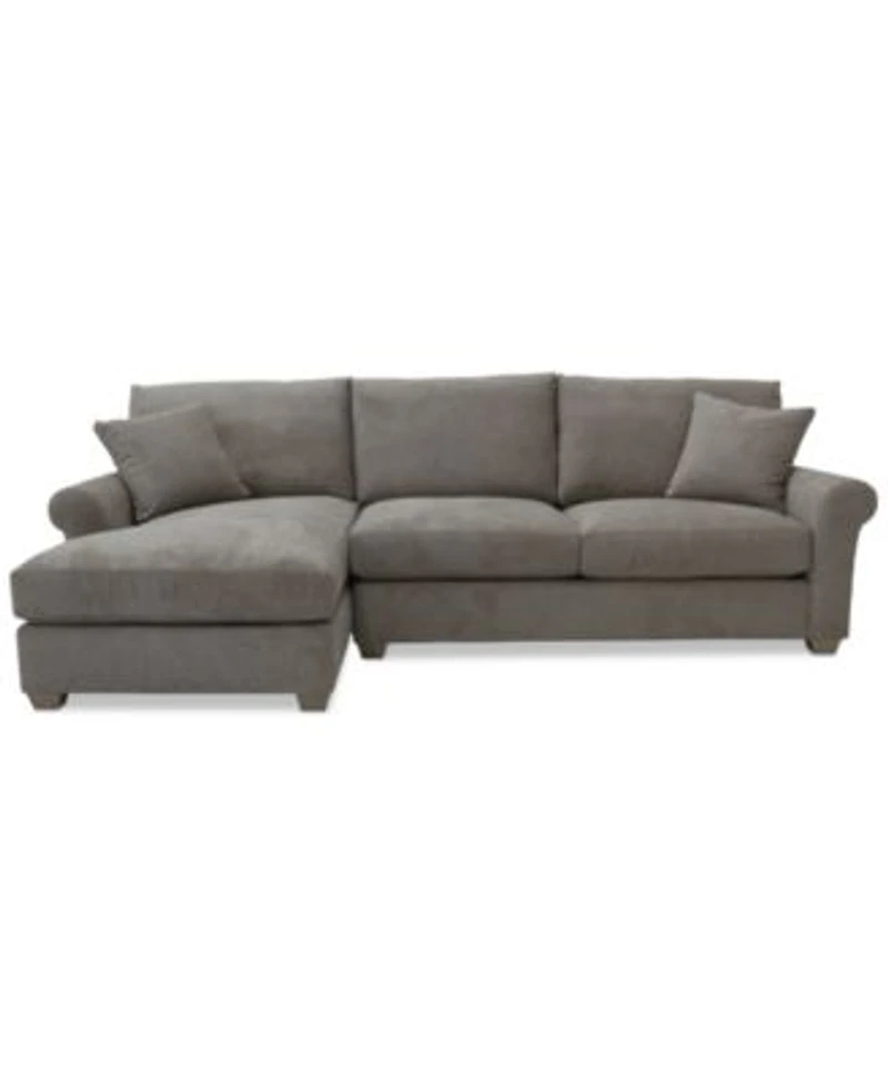 Reiter Fabric Sectional Collection Exclusively At Macys