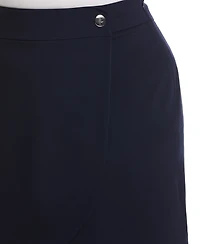 Rafaella Plus Modern Fit Wrap Skirt