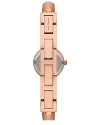 Michael Kors Women's Gramercy Two-Hand Rose Gold-Tone Stainless Steel Watch, 21mm