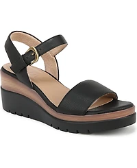 Soul Naturalizer Women's Graciela Round Open Toe Wedge Sandals