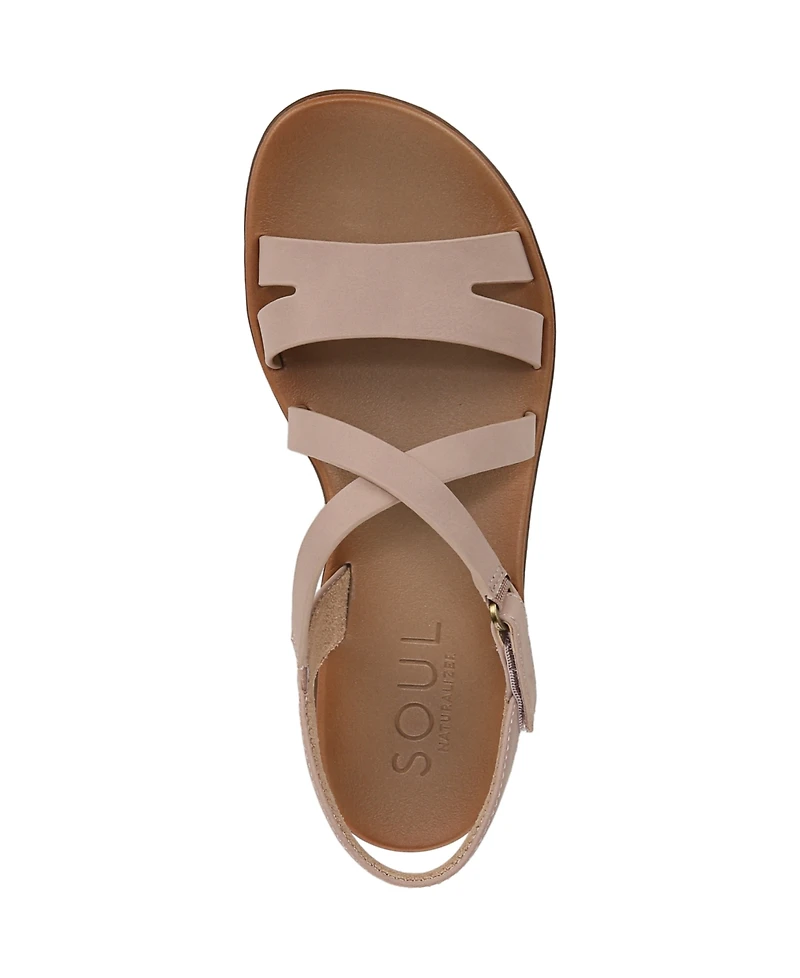 Soul Naturalizer Women's Shenna Strappy Flat Sandals
