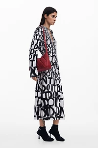 Desigual Women's Medium quilted effect bag