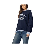 Edikted Women's Apres Ski Oversized Hoodie
