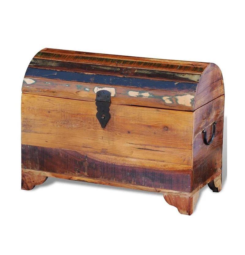 vidaXL Reclaimed Storage Chest Solid Wood