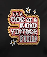 Hybrid Apparel Plus Vintage One of A Kind Graphic Crew Neck Top