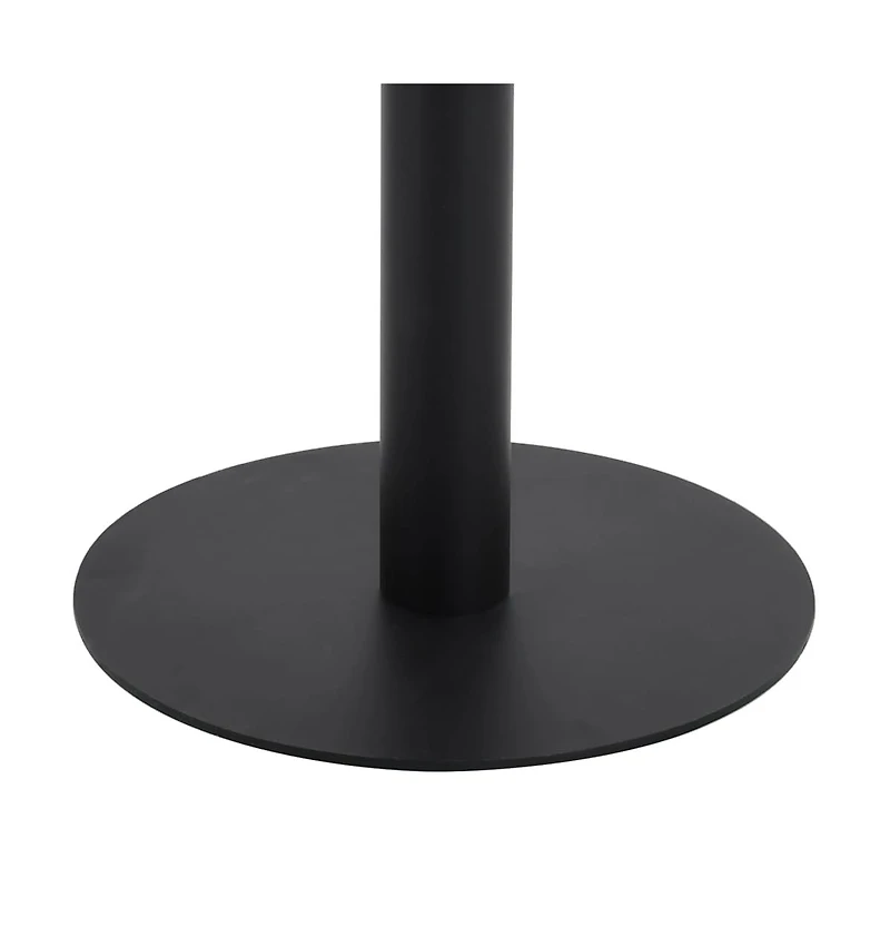 vidaXL Bistro Table Dark Brown 23.6"x23.6" Mdf