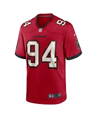 Nike Men's Calijah Kancey Red Tampa Bay Buccaneers Game Jersey