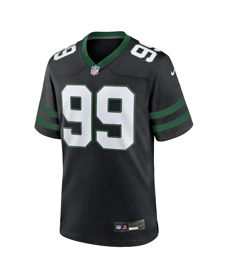 Nike Men's Will McDonald Iv Legacy Black New York Jets Alternate Game Jersey