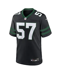 Nike Men's C.j. Mosley Legacy Black New York Jets Alternate Game Jersey