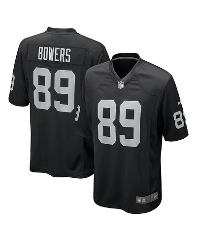 Nike Men's Brock Bowers Black Las Vegas Raiders Player Game Jersey