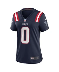 Nike Women's Christian Gonzalez Navy New England Patriots Team Game Jersey