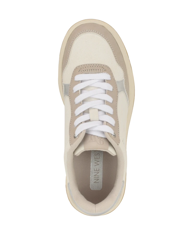 Nine West Women's Nenya Lace-Up Sneakers