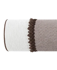 Rose Tree Esmeralda Woven Neckroll Pillow, 24" x 6.5"